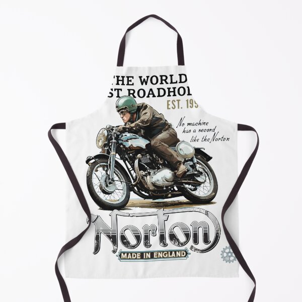 Item preview, Vintage Motorcycle Roadholder Classic Rider designed and sold by CuteArtKawaii.
