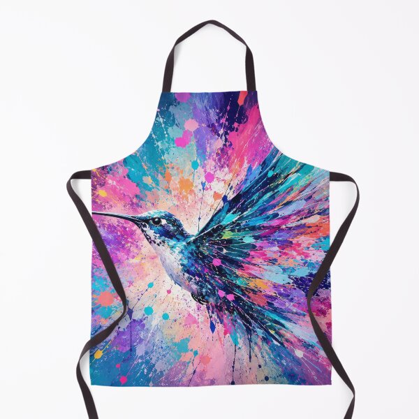 Item preview, Exploding Hummingbird Vibrant Color Burst designed and sold by scicilysimonee.