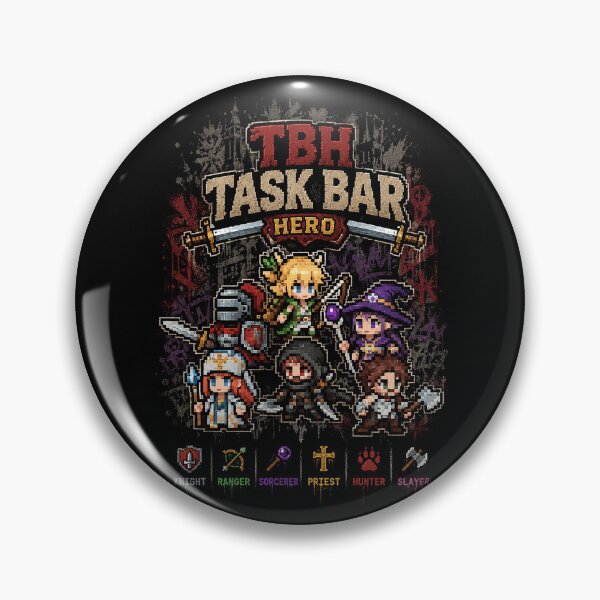 Item preview, TBH Task Bar Hero - Art designed and sold by superhetero.