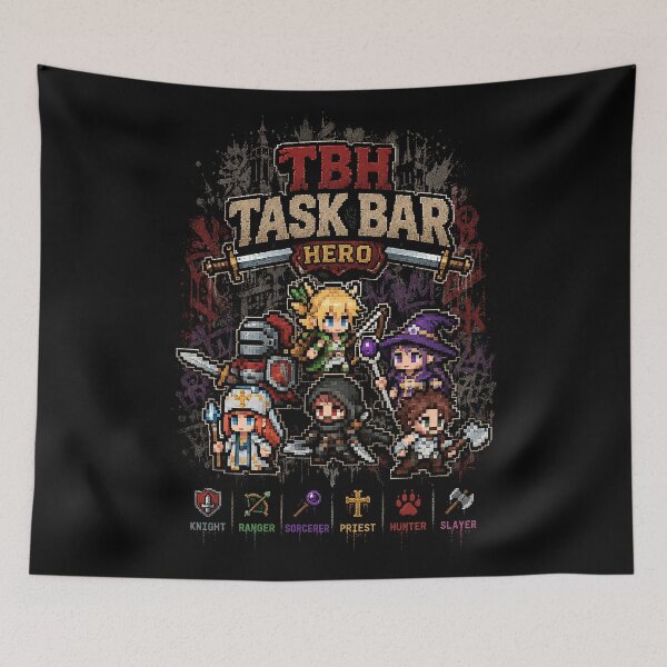 Item preview, TBH Task Bar Hero - Art designed and sold by superhetero.
