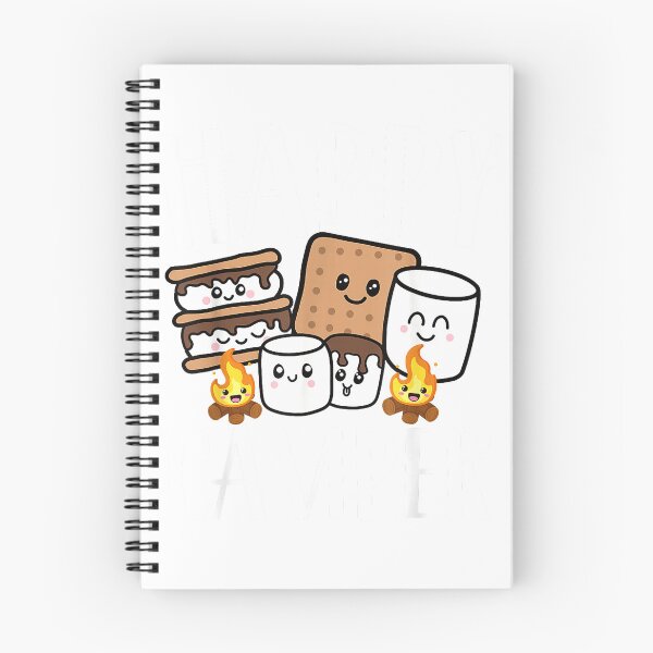 Item preview, Kawaii Smore Happy Camper Camping Crew Trip Campfire Squad T-Shirt designed and sold by Badriiiii.