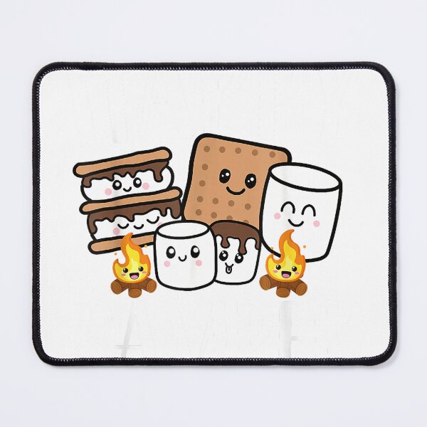 Item preview, Kawaii Smore Happy Camper Camping Crew Trip Campfire Squad T-Shirt designed and sold by Badriiiii.
