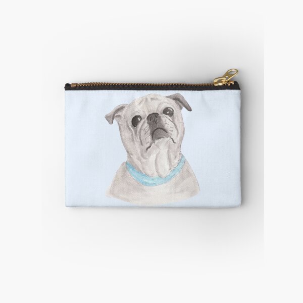 Item preview, Watercolor portrait of a pug designed and sold by San-shine-arts.