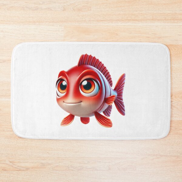 Item preview, Adorable Red Drum Fish designed and sold by Sillytoe.