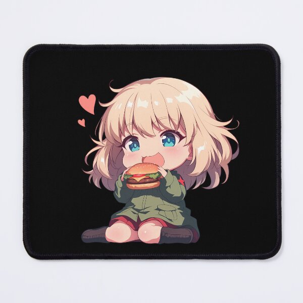 Item preview, Katyusha Girls und Panzer Chibi Burger Heart Eyes Energy designed and sold by earlobejerk.