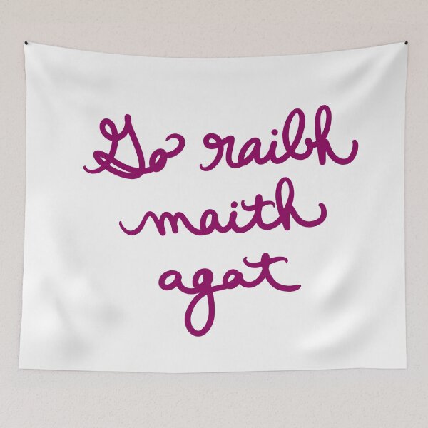 Item preview, Thank You in Irish designed and sold by abeink.