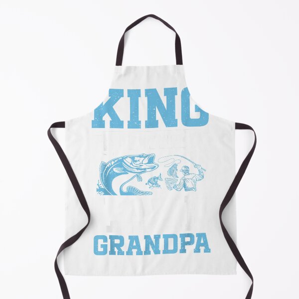 Item preview, King of the Lake Grandpa Fishing Grandpa T-Shirt designed and sold by Cobra_Shop.