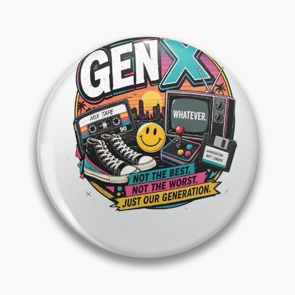Item preview, Gen X Nostalgia Retro 80s 90s Vibe  designed and sold by TokyoAyashi.