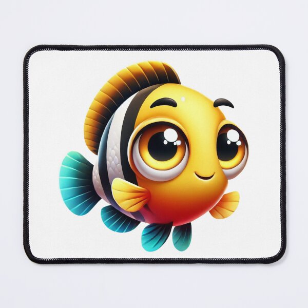 Item preview, Adorable Uaru Cichlid Fish designed and sold by Sillytoe.