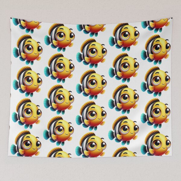 Item preview, Adorable Uaru Cichlid Fish designed and sold by Sillytoe.