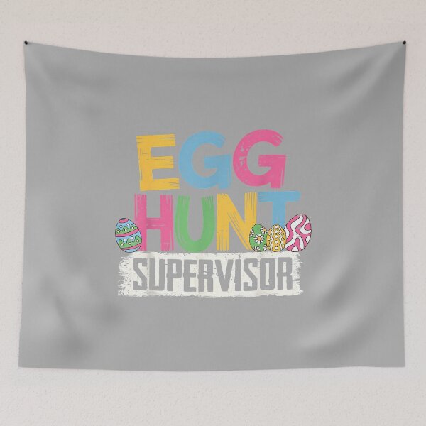 Item preview, Funny Easter Egg Hunt Supervisor Shirt Mom Dad Men Boys Kids designed and sold by ArleneRowe.