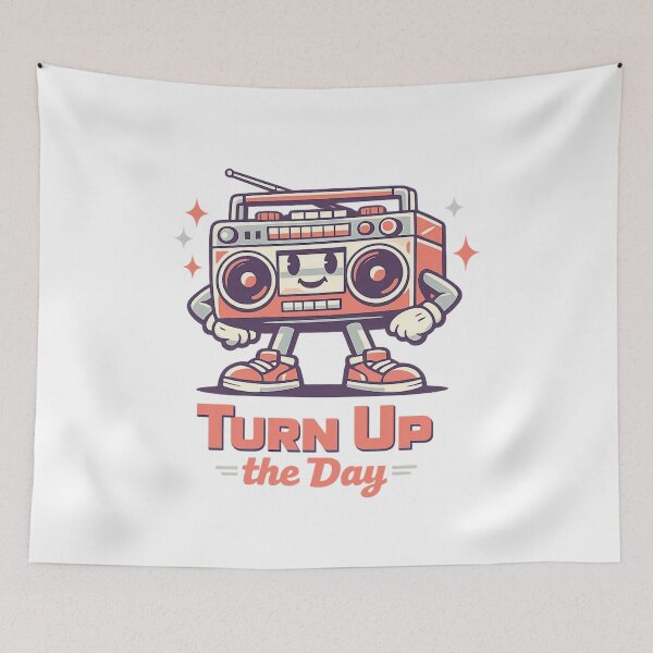Item preview, Turn Up the Day designed and sold by LuveraxArt.