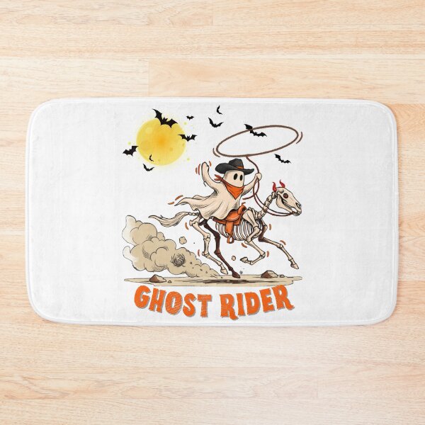 Item preview, Spooky Cowboy Ghost Riding Skeleton Horse - Retro Western Halloween Aesthetic designed and sold by VibranPalette.