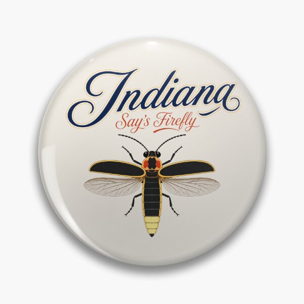 Item preview, Indiana Say’s Firefly – State Insect Art Print designed and sold by The-Drip-Studio.