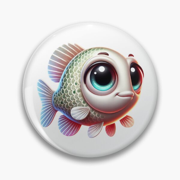 Item preview, Adorable White Crappie designed and sold by Sillytoe.