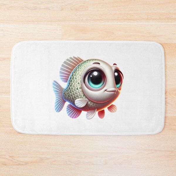 Item preview, Adorable White Crappie designed and sold by Sillytoe.