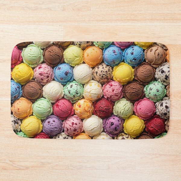 Item preview, colorful ice cream scoops designed and sold by Nightscapes.
