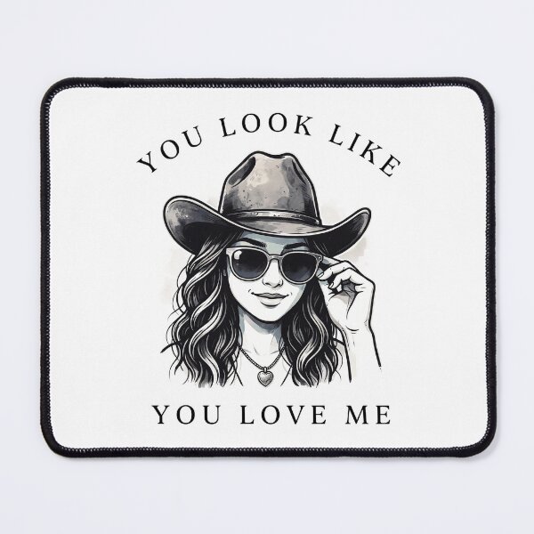Item preview, You Look Like You Love Me Western Cowgirl Graphic T-Shirt designed and sold by Cool-cat-art.