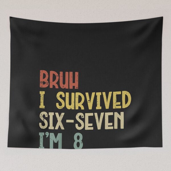 Item preview, Bruh I Survived 6 7 Im 8 Year Old 8th Birthday Boys Kids designed and sold by CriseldaBruning.