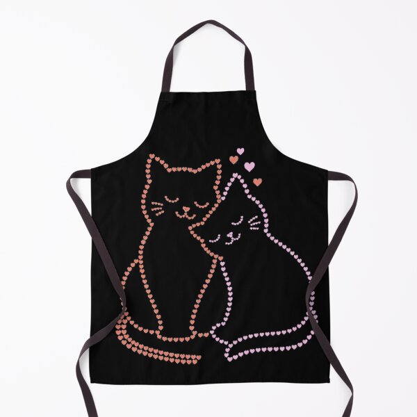 Item preview, Cute Heart Cats in Love | Romantic Cat Lover Design designed and sold by NeO² Studio.