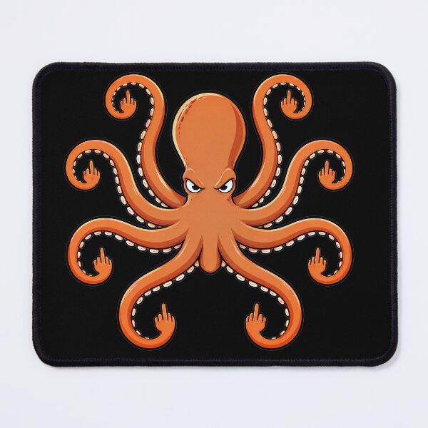 Item preview, Angry Octopus middle Fingers designed and sold by TEHAGE.