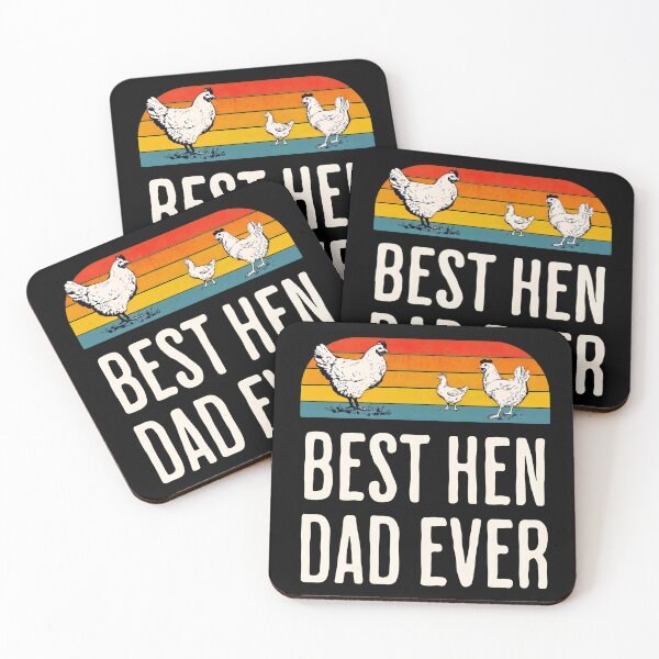 Item preview, Best Hen Dad Ever Chicken Sunset Shirt designed and sold by GiaoCalonas.