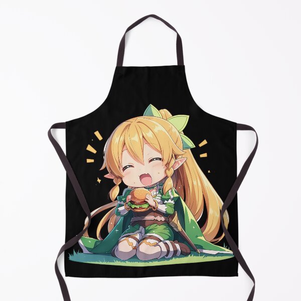 Item preview, Leafa Sword Art Online Chibi Burger Cheerful Forest Snack designed and sold by earlobejerk.