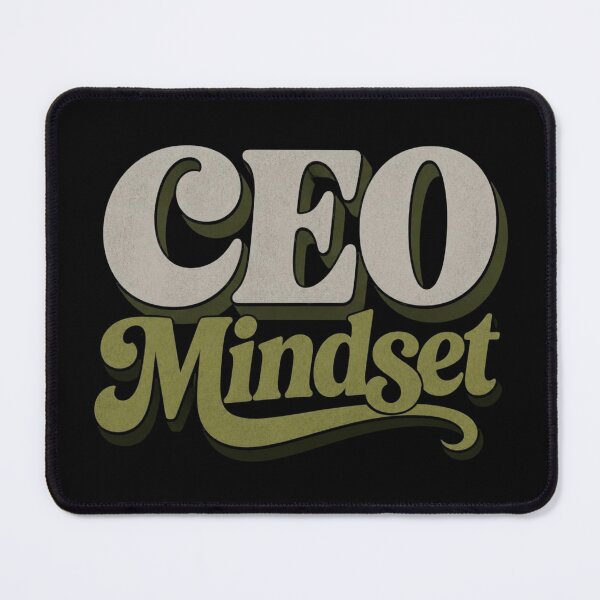 Item preview, CEO Mindset | Retro Entrepreneur Typography Design designed and sold by Irene Catchmind.