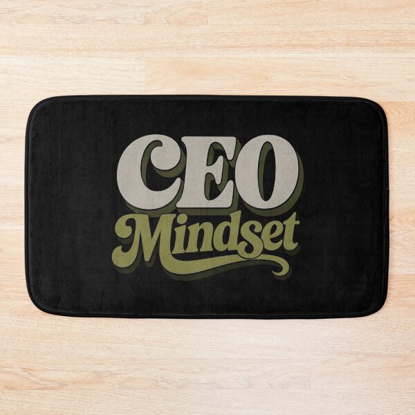Item preview, CEO Mindset | Retro Entrepreneur Typography Design designed and sold by Irene Catchmind.