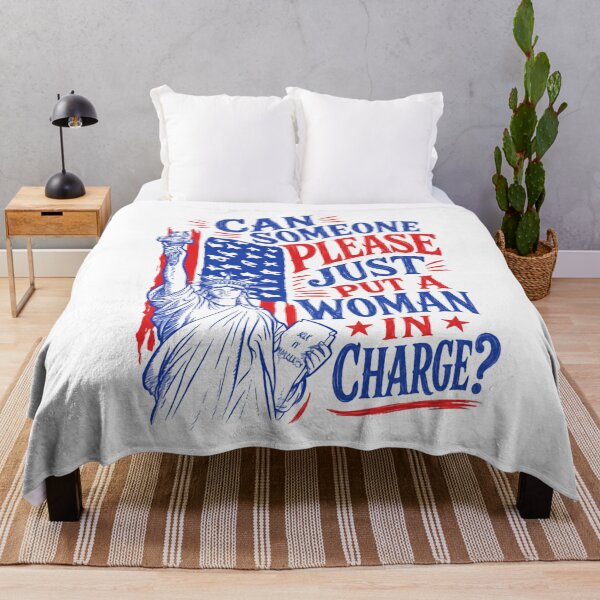 Item preview, Can Someone Please Just Put A Woman In Charge? Feminist Women's Rights Activist designed and sold by HumansStuck12.
