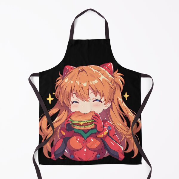 Item preview, Asuka Langley Soryu Neon Genesis Evangelion Chibi Burger Energy designed and sold by earlobejerk.