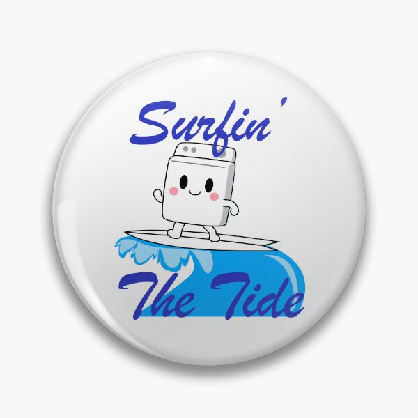 Item preview, Washing Machine Surfing The Tide designed and sold by Minion-Kun.