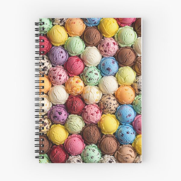 Item preview, scoops of colorful ice cream  designed and sold by Nightscapes.