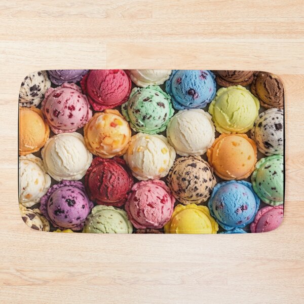Item preview, scoops of colorful ice cream designed and sold by Nightscapes.