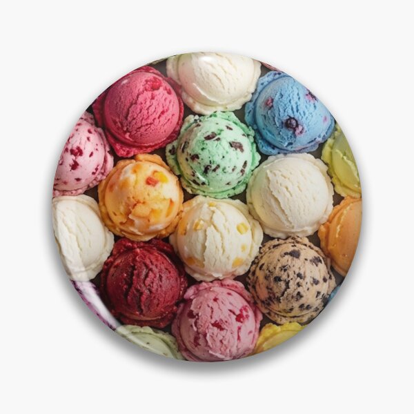 Item preview, scoops of colorful ice cream  designed and sold by Nightscapes.