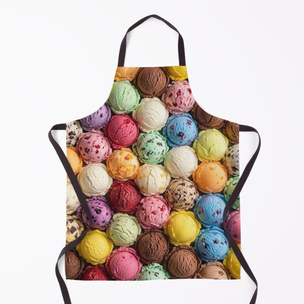 Item preview, scoops of colorful ice cream designed and sold by Nightscapes.