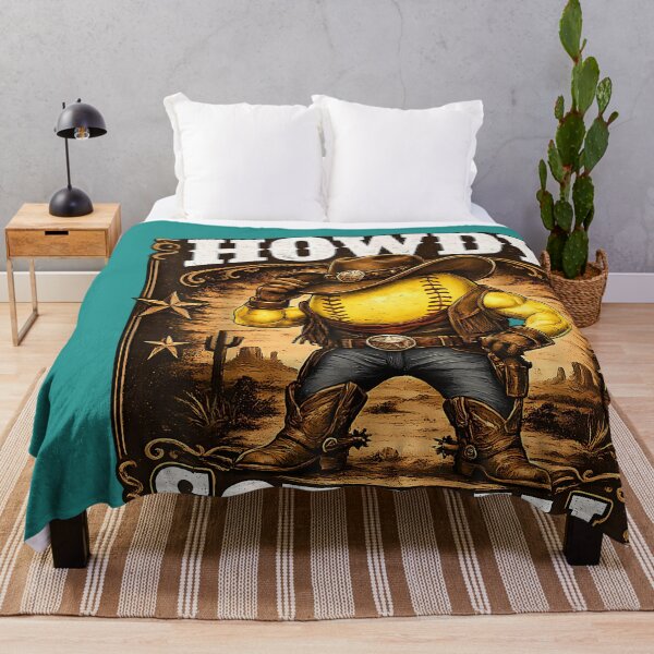 Item preview, Howdy Softball Cowboy Cowgirl Western Sports Game Lover designed and sold by IrinaSolomon.
