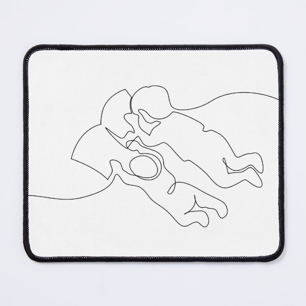 Item preview, sibling reading line art designed and sold by FloFlo8468.