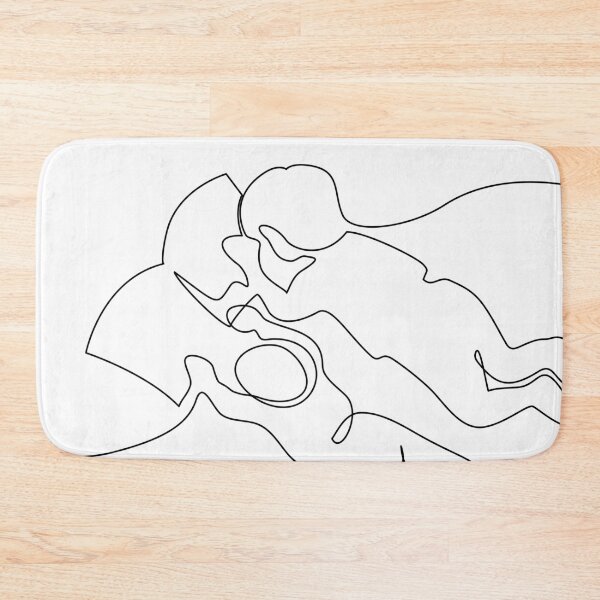 Item preview, sibling reading line art designed and sold by FloFlo8468.