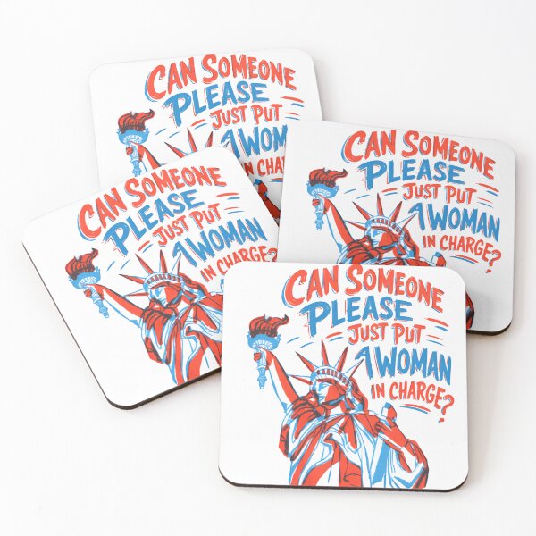 Item preview, Can Someone Please Just Put A Woman In Charge? Feminist Political Women Empowerment Advocacy designed and sold by HumansStuck12.