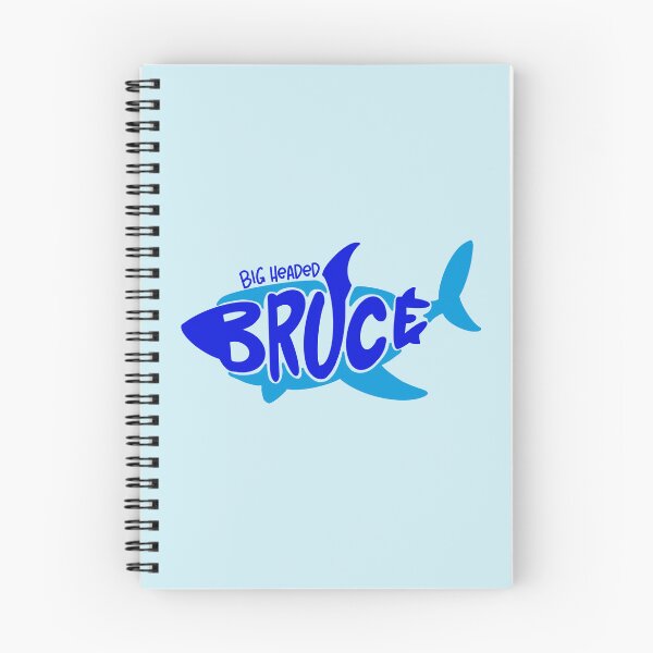 Item preview, Big Headed Bruce Shark Logo  designed and sold by ArtbyJanaye.