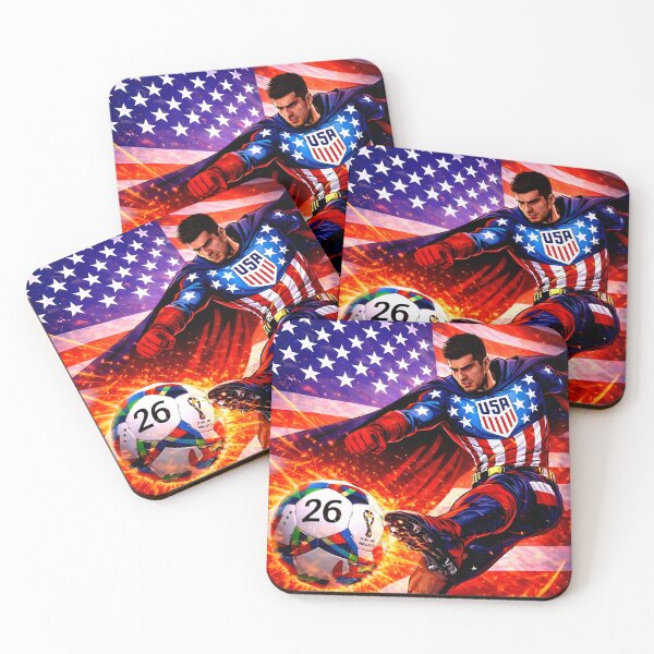 Item preview, USA Soccer World Cup 2026 Superhero  designed and sold by 07Saga01city.