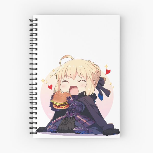 Item preview, Saber Alter Fate Stay Night Chibi Burger Joy designed and sold by earlobejerk.