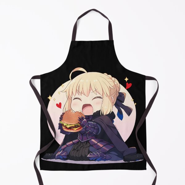 Item preview, Saber Alter Fate Stay Night Chibi Burger Joy designed and sold by earlobejerk.