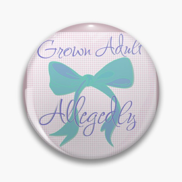 Item preview, AdULt AllEGedLY designed and sold by TattedCactus.