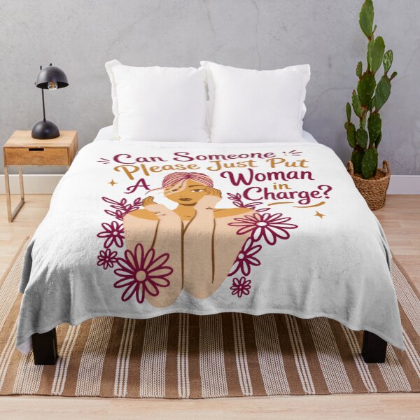 Item preview, Can Someone Please Just Put A Woman In Charge? Female Empowerment Feminist Leadership designed and sold by HumansStuck12.