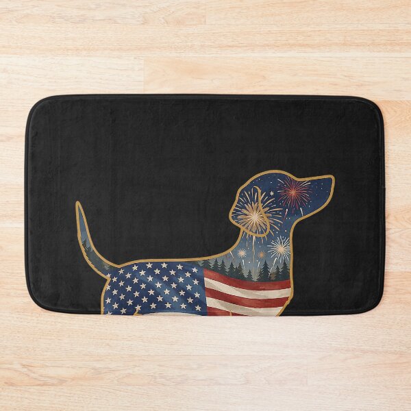 Item preview, Dachshund America's 250th Patriotic Dog Fireworks designed and sold by CriseldaBruning.
