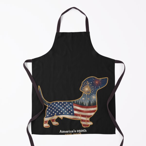 Item preview, Dachshund America's 250th Patriotic Dog Fireworks designed and sold by CriseldaBruning.