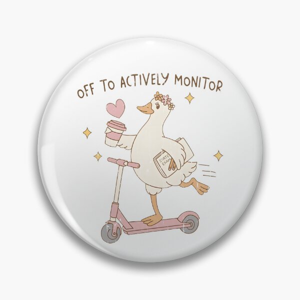 Item preview, Off To Actively Monitor designed and sold by CharmiA Fox.