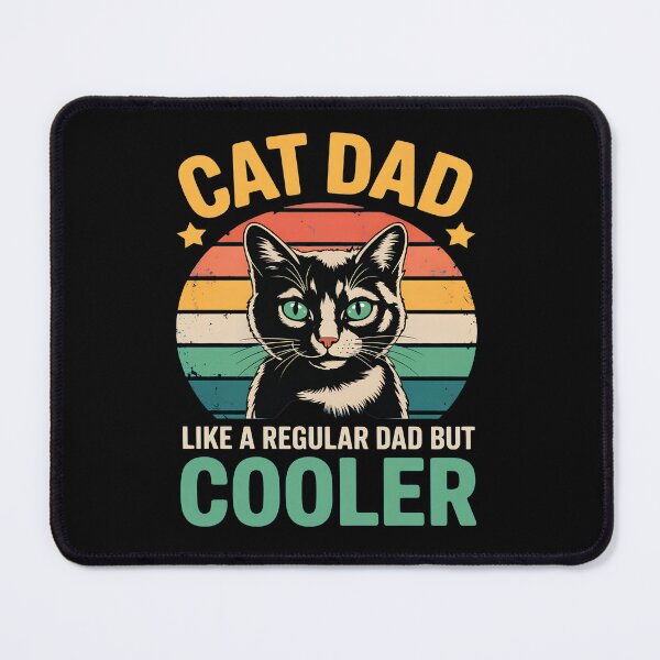 Item preview, Cat Dad Like A Regular Dad But Cooler T-Shirt designed and sold by GiaoCalonas.